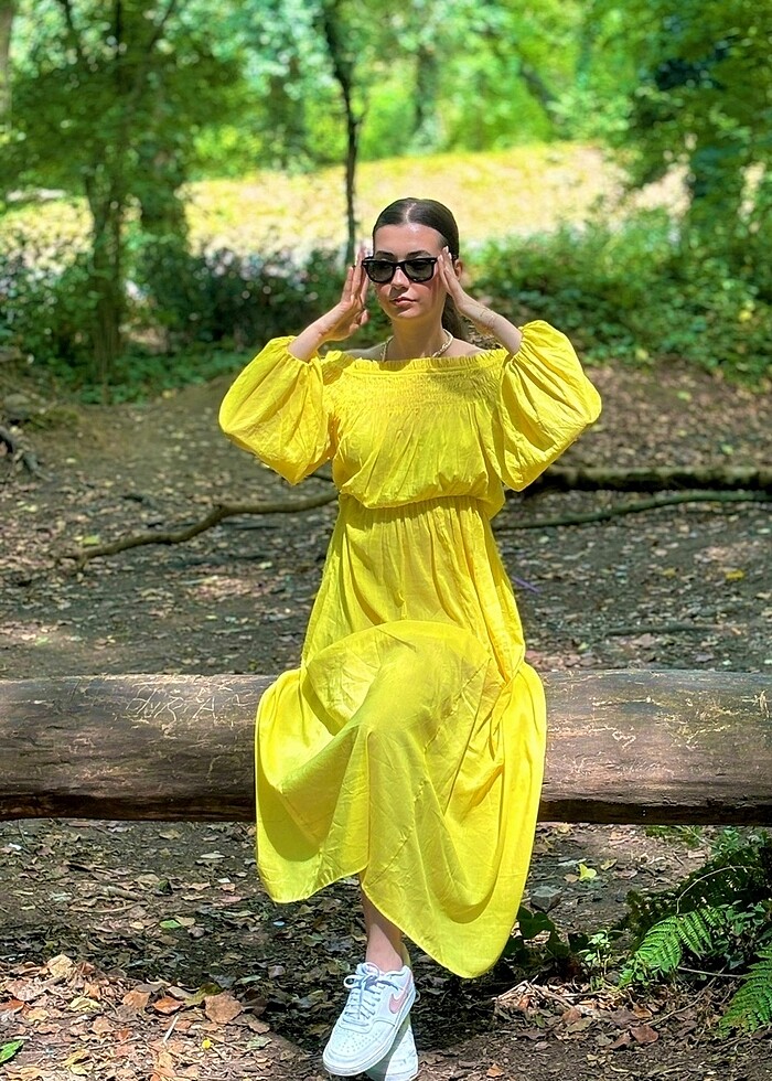 H&M elbise - Görsel 4