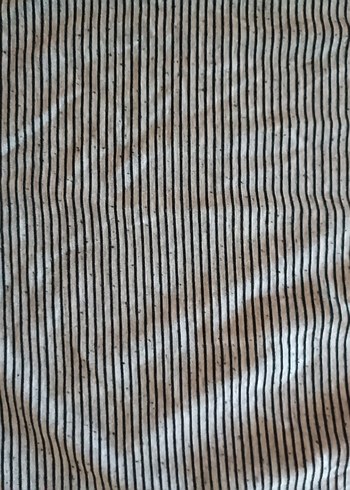 Gri Çizgili Piliseli Hamile Uzun Etek - Görsel 2