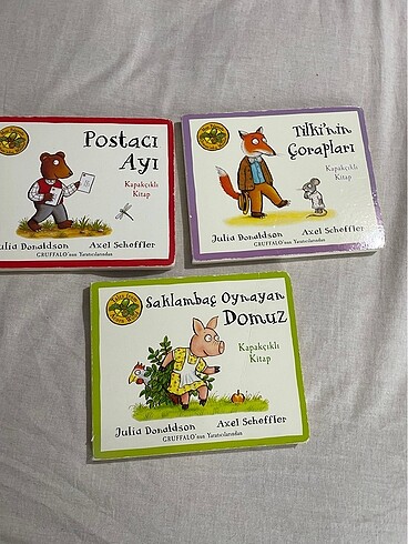 Klasıklerden seri kapakcıklı 3 kitap