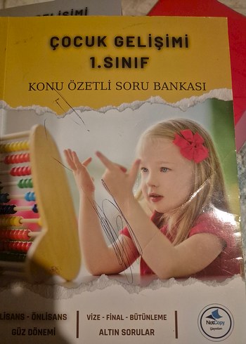 Auzef istanbul Çocuk Gelişimi 1.Sınıf Soru Bankası konu ozetli