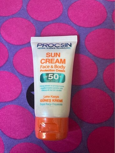 Procsin 60 ml güneş kremi