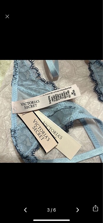 m Beden Victoria secret tanga orjinal etiketli