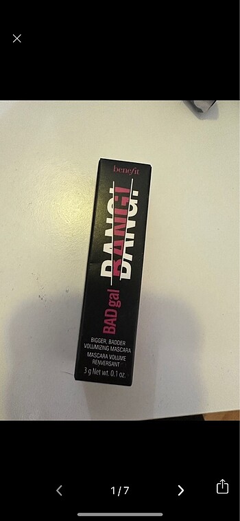 Benefit maskara