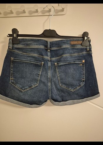 Mavi Jeans Vintage y2k düşük bel kot şort mavi