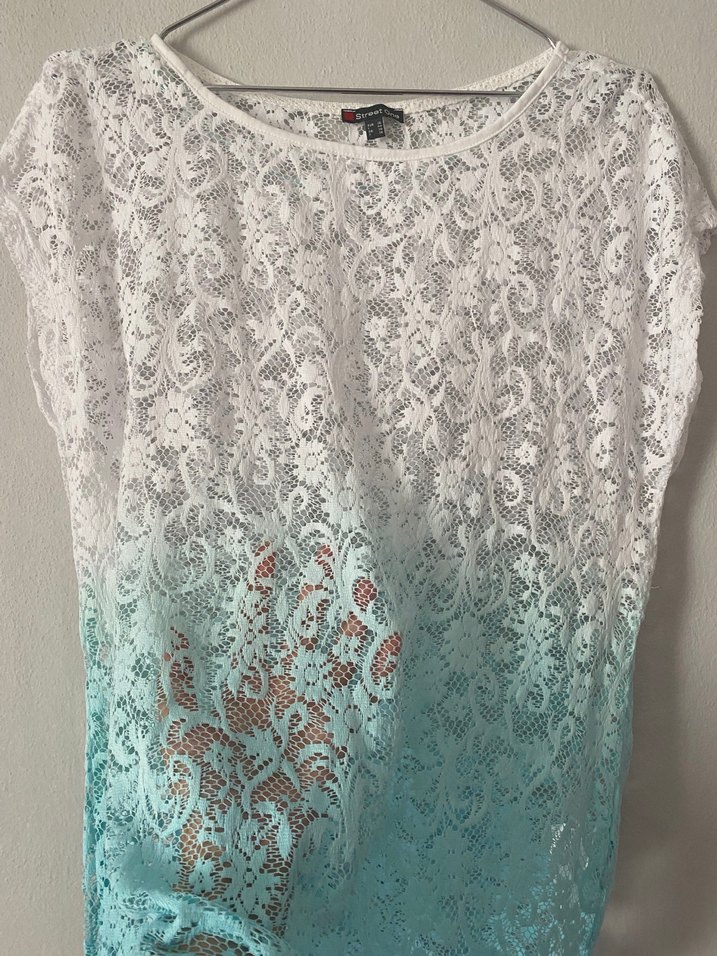 Dantel Detaylı Bohem Kadın Bluz - Görsel 3