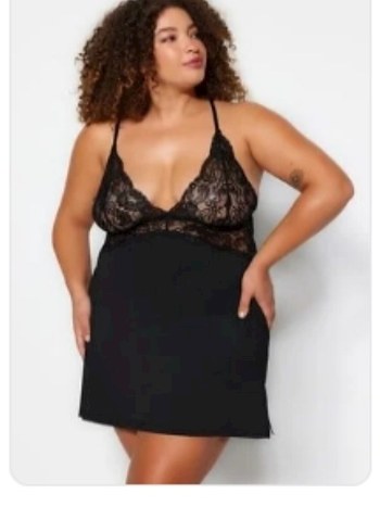 dantelli gecelik - Görsel 4