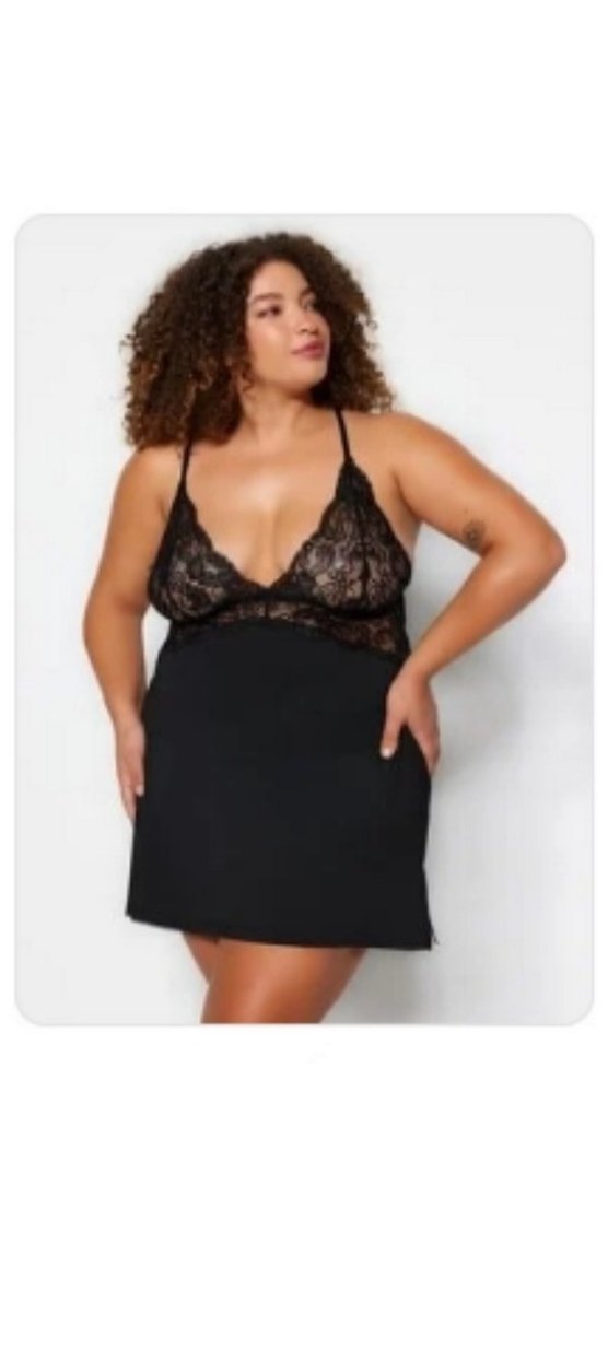 dantelli gecelik - Görsel 4