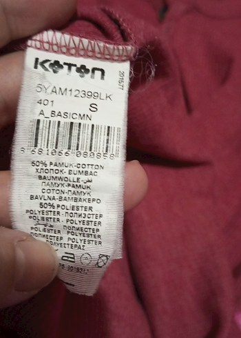 s Beden pembe Renk Koton marka pamuklu erkek tişört
