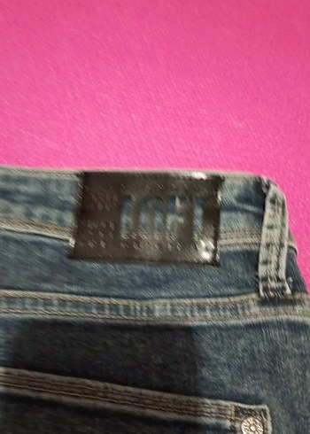 31 Beden mavi Renk Loft erkek jeans pantolon