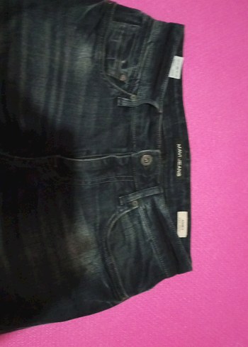 29 Beden mavi jeans erkek pantolon