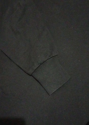 Erkek Siyah Uzun Kollu Polo Tişört - Görsel 4