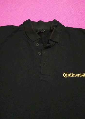 Erkek Siyah Uzun Kollu Polo Tişört - Görsel 2