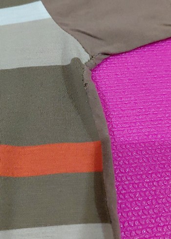 Kahverengi Çizgili erkek Pijama Takımı - Görsel 8