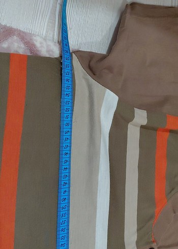 Kahverengi Çizgili erkek Pijama Takımı - Görsel 9