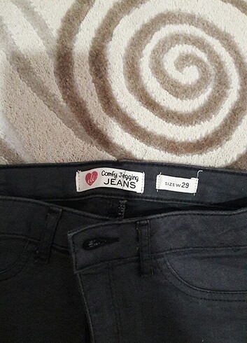 Koton Koyu gri coton ole bayan pantalon