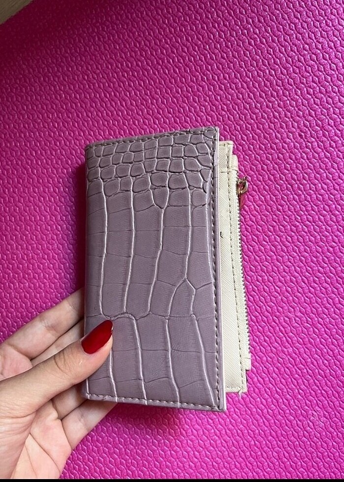 Mor bayan cüzdan  - Görsel 2