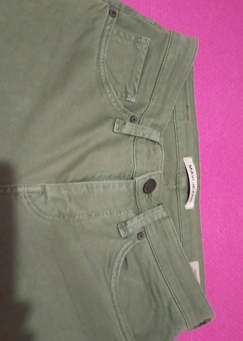 29 Beden yeşil Renk mavi jeans erkekPantolon