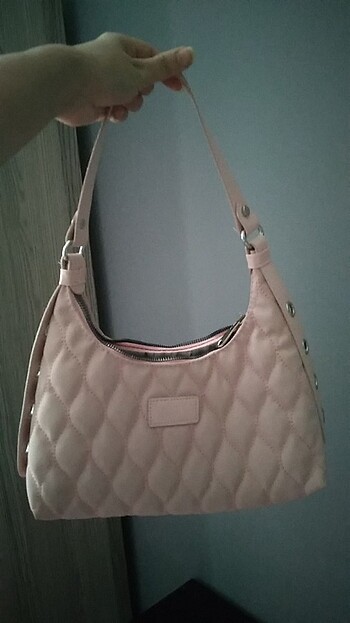 Pembe Baget Çanta 