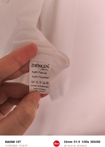 42 Beden beyaz Renk engin marka şifon kadın gömlek