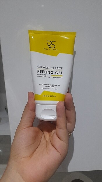 Pirinç özlü peeling