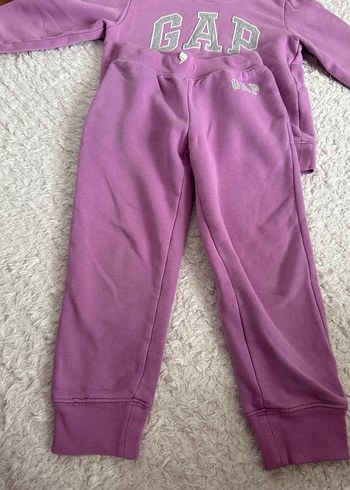 Mor GAP Kız Eşofman Takımı Kapüşonlu - Görsel 4