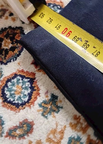 Kadın Lacivert Normal Boy Kumaş Pantolon - Görsel 7