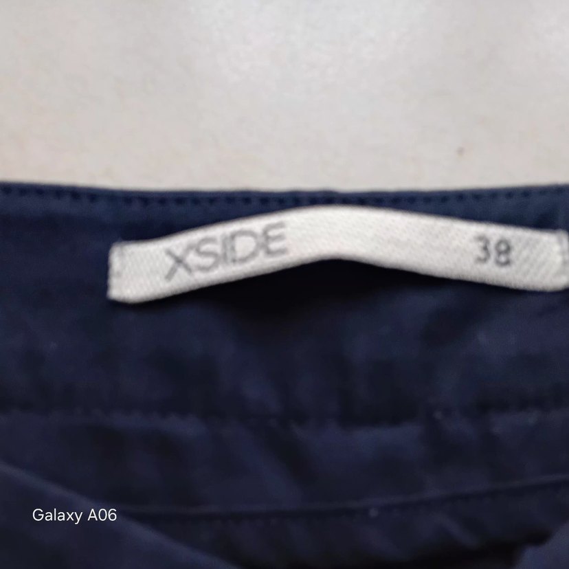 Kadın Lacivert Normal Boy Kumaş Pantolon - Görsel 5