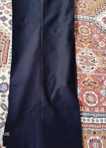 Erkek Siyah Düğmeli Uzun Ceket pantolon yelek takım - Görsel 4