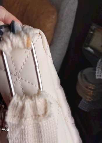 Bej Gri Minimalist Kadın Çanta - Görsel 5