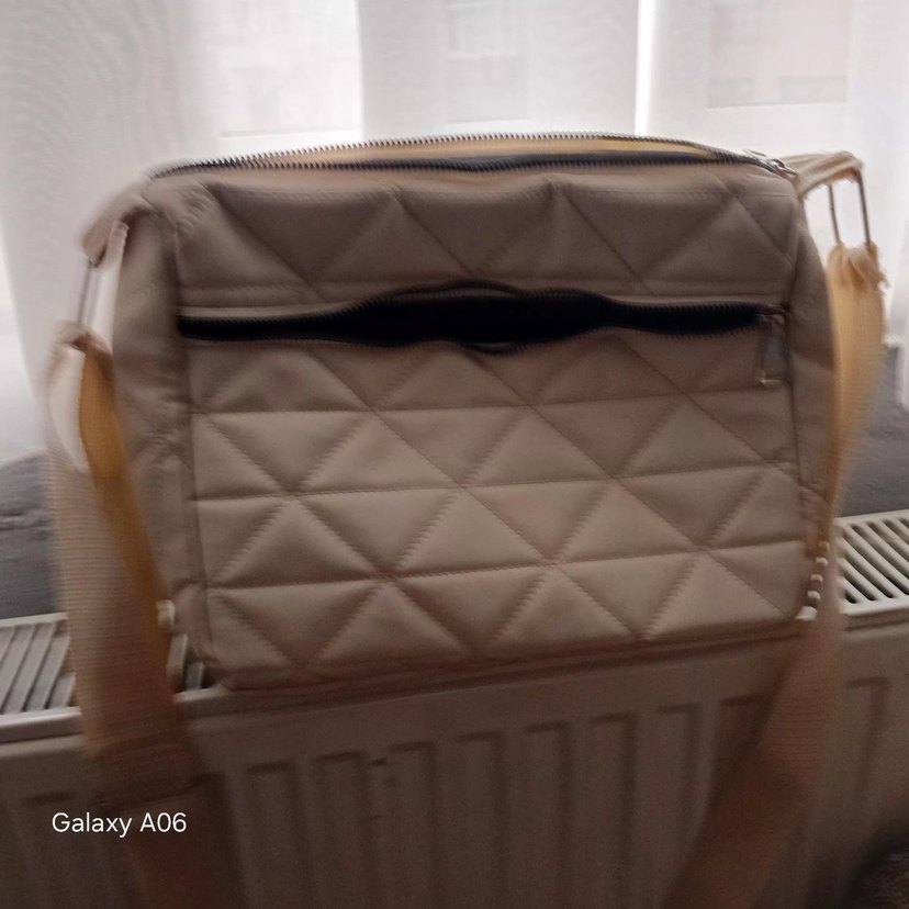 Bej Gri Minimalist Kadın Çanta - Görsel 2