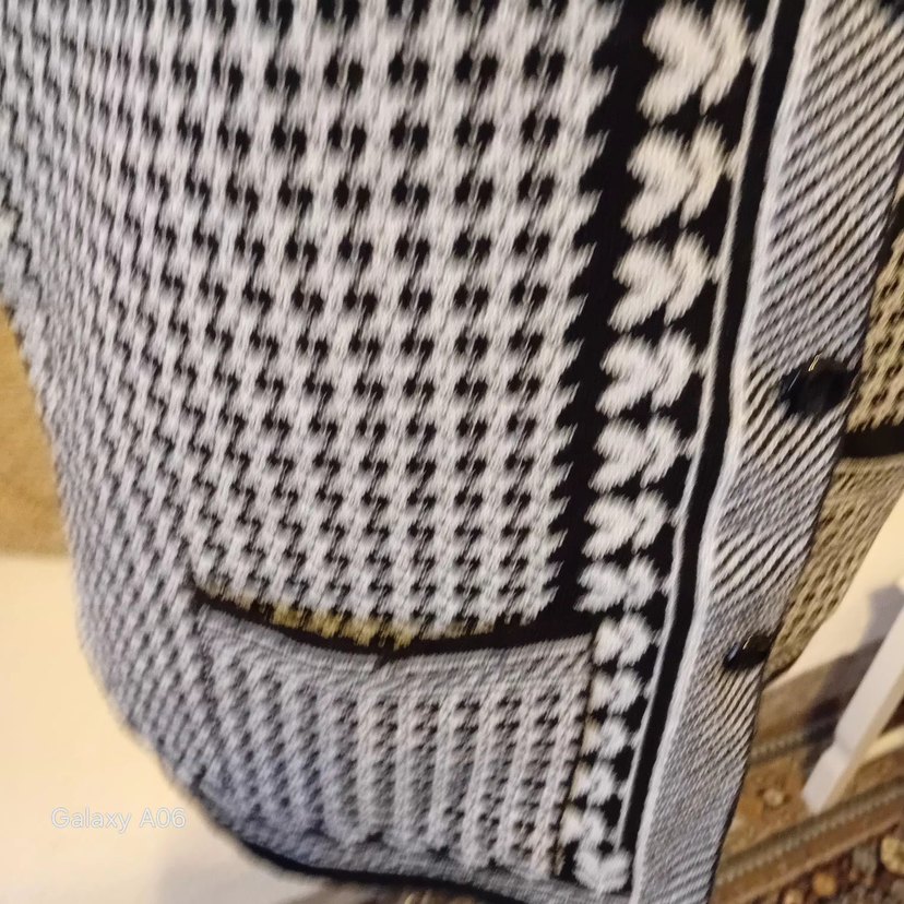 Düğmeli Gri Örgü Kadın yelek - Görsel 2