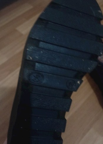 Mavi Parlak Dolgu Topuklu Kadın Spor Ayakkabı - Görsel 5