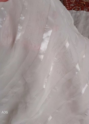 Bej Parlak Modern Perde - Görsel 2