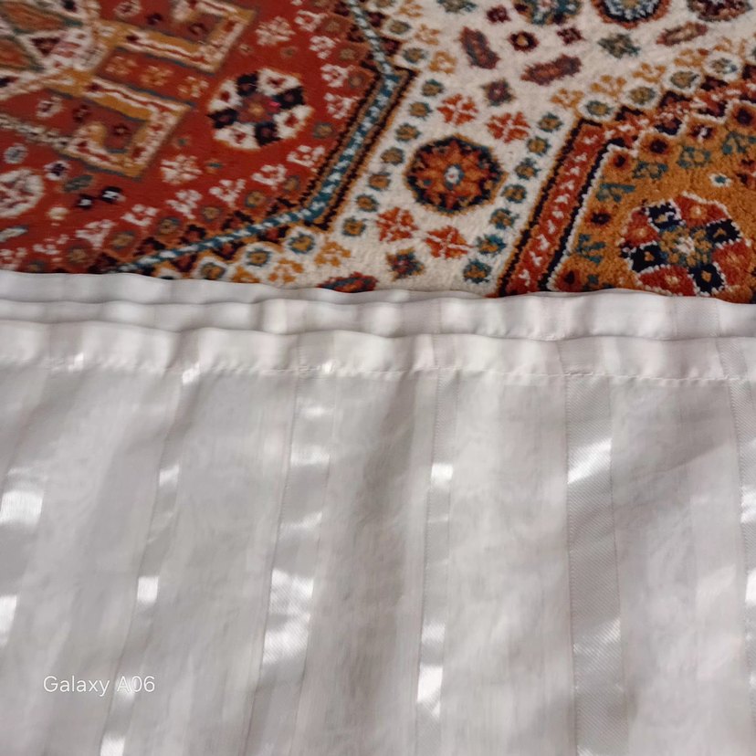 Bej Parlak Modern Perde - Görsel 3