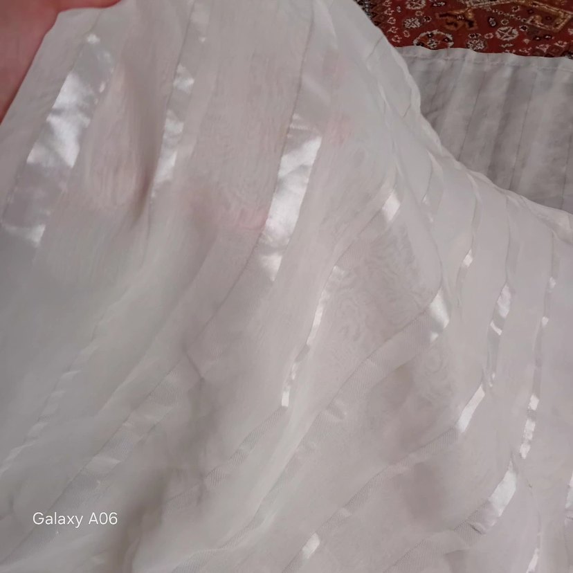 Bej Parlak Modern Perde - Görsel 2