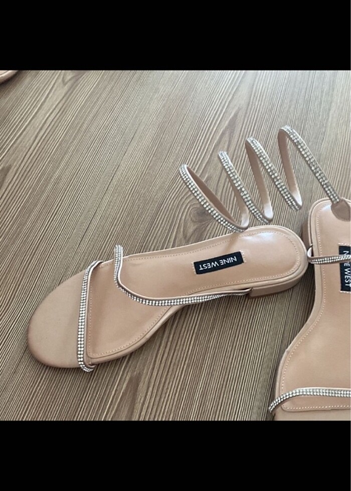 Taşlı sandalet - Görsel 2