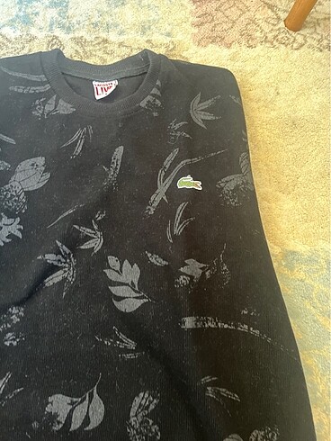 s Beden siyah Renk Sweat lacoste