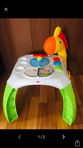 Fisher price zürafa aktivite masası