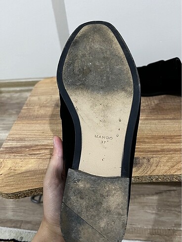 37 Beden siyah Renk Mango loafer