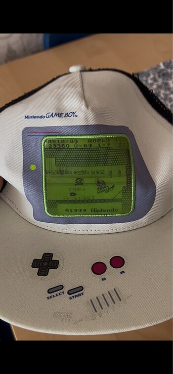 Nintendo game boy şapka