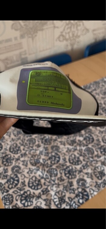  Beden siyah Renk Nintendo game boy şapka