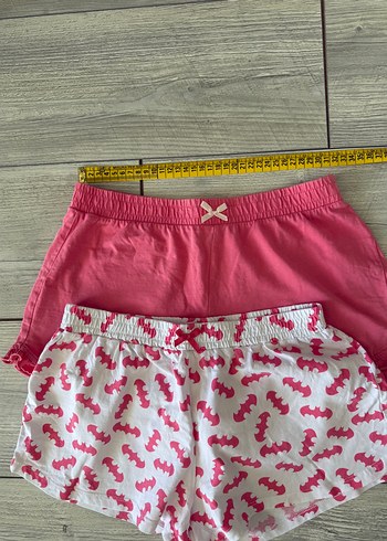 xs Beden pembe Renk #2ADET #Penye #Şort #Pijama #Kadın