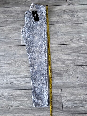 diğer Beden mavi Renk #Mavi #Jeans #Etiketli #Pantolon #Kadın