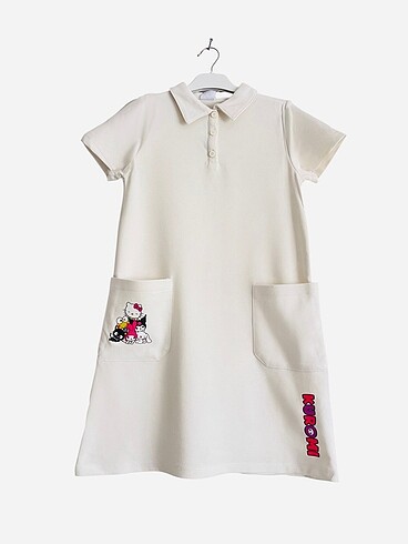 Diğer (13/14) Yaş Kuromi & Hello Kitty Temalı Kız Çocuk Elbise