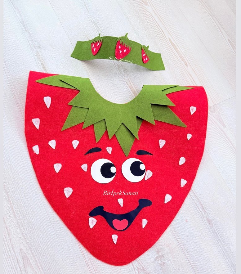 Çilek kostümü - Görsel 2