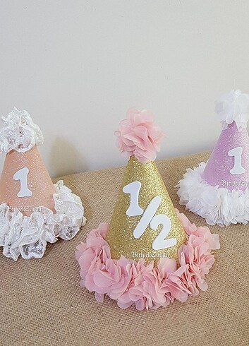 Parti şapkaları doğum günü parti  sapkalari - Görsel 5