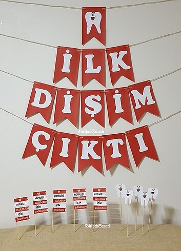 İlk Dişim Çıktı Parti seti 