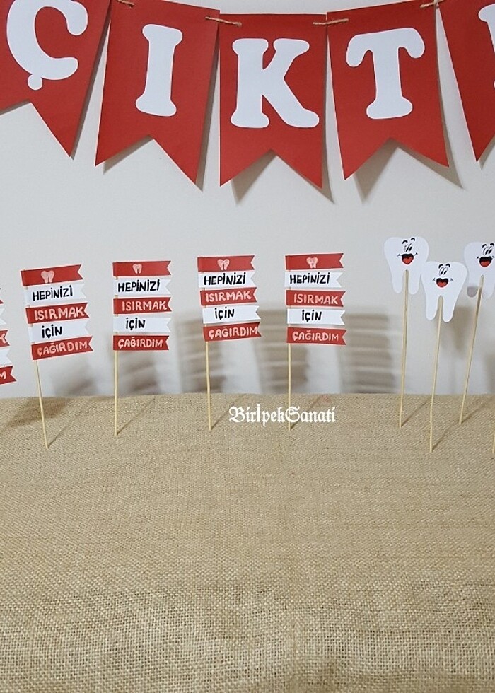 İlk Dişim Çıktı Parti seti - Görsel 5