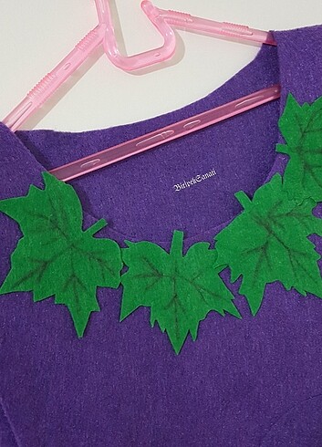 Üzüm kostümü ve maskesi - Görsel 3