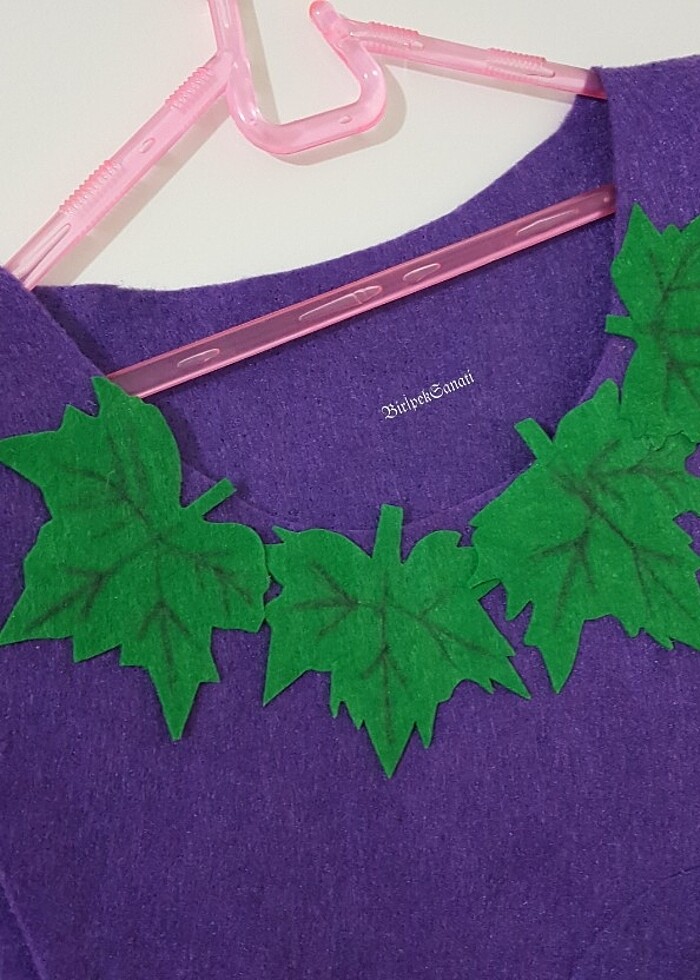 Üzüm kostümü ve maskesi - Görsel 3